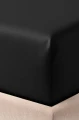 Prześcieradło jednobarwne satynowa bawełna czarna 2.webp