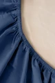 Prześcieradło jednobarwne satynowa bawełna granat 4.webp