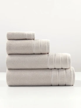 Kaszmirowy Ręcznik Bawełniany 70x140 Loren z Ozdobną Bordiurą 550g/m2