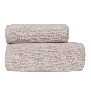 Kremowy Ręcznik Bawełniany 50x90 Leon 500g/m2