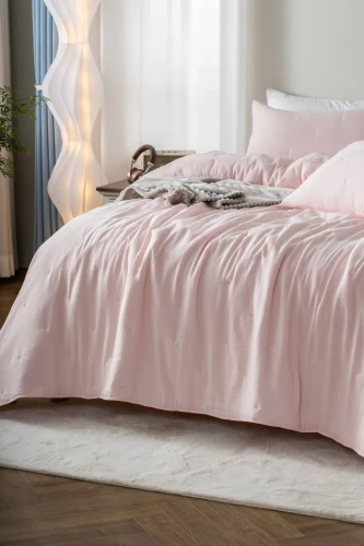 Poszewki i Narzuta Dotta Prążkowana I z Guzikami Spod Igły i Nitki Puder 2.webp