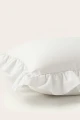 Poszewka satynowa Ruffy biała 3 Spod igły i nitki.webp