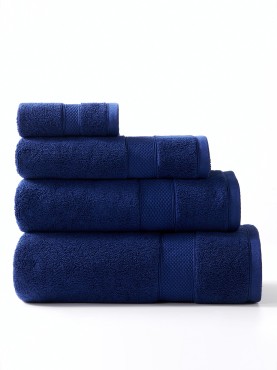 Ręcznik Bawełniany  Leo Granat 50x90 650g/m2