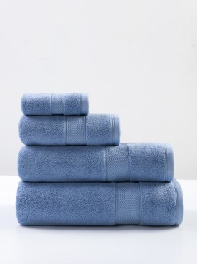 Ręcznik Bawełniany Leo Niebieski 50x90 650g/m2 