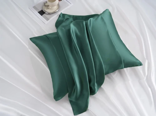 Jedwabna Poszewka 50x70 Szałwia