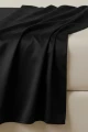 Czarne Prześcieradło Satyna bez Gumki