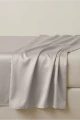 Taupe Prześcieradło Satyna bez Gumki