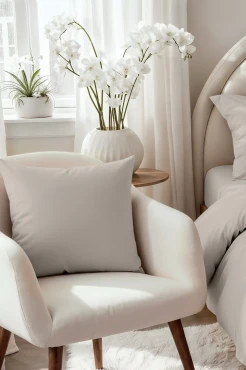 Satynowa Poszewka 50x60 Taupe