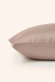 Satynowa Poszewka 40x40 Beżowa