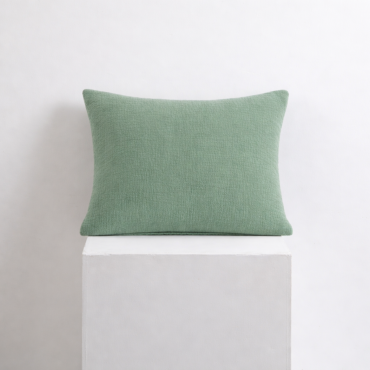 Oliwkowa Bawełniana Poszewka Muślinowa 50x70 Do Pościeli