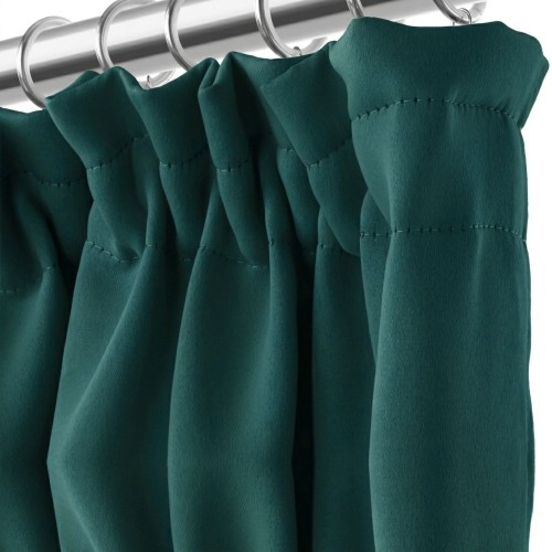 Ciemny Turkus Zasłona Zaciemniająca Na Taśmie Blackout 140x270 HOLD (