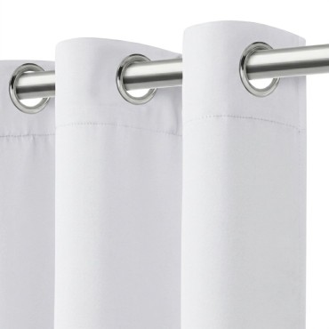 Śnieżnobiała Zasłona Zaciemniająca Blackout 140x250 HOLD