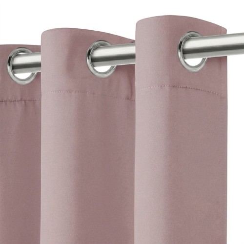 Pudrowa Zasłona Zaciemniająca Blackout 140x250 HOLD