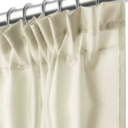 Kremowa Zasłona Do Kuchni Na Taśmie 140x175 VIVA