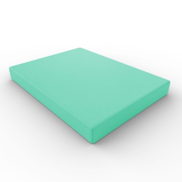 Miętowe Prześcieradło Jersey Z Gumką 120x200