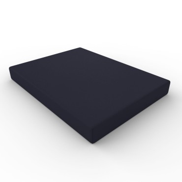 Granatowe Prześcieradło Jersey Z Gumką 120x200