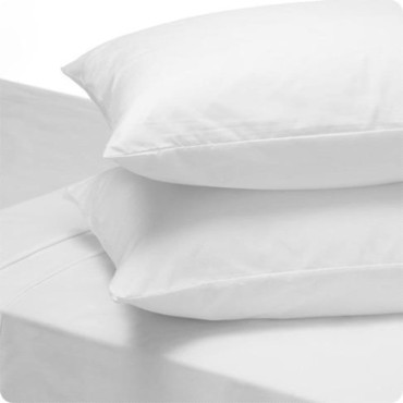 biała poszewka hotelowa premium 40x40 medi zamek