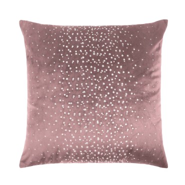 Pudrowa Poszewka Velvetowa Do Zasłony 45x45 SHINY