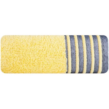 Żółty Ręcznik Frotte 50x90 MAX