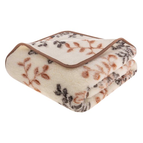 Wełniany koc listki i kwiaty kostka 3.jpg