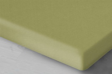 Oliwkowe Prześcieradło Jersey Z Gumką 120x200 