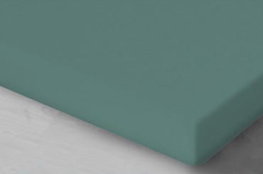 Miętowe Prześcieradło Jersey Z Gumką 120x200  