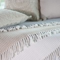 Koc Narzuta Pled Miękki Na Łóżko Bawełna 150X200 3