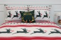 Świąteczna Pościel Bawełniana 160x200 XMASS 4B 3