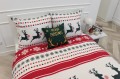 Świąteczna Pościel Bawełniana 160x200 XMASS 4B 6