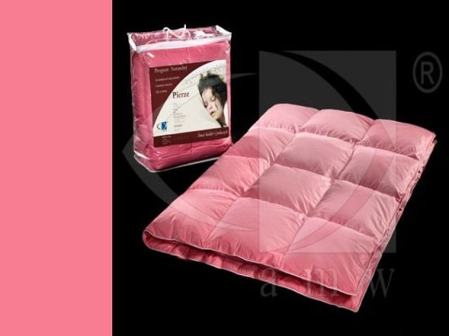 Kołdra całoroczna 180 x 200 AMW Pierze RÓŻOWA