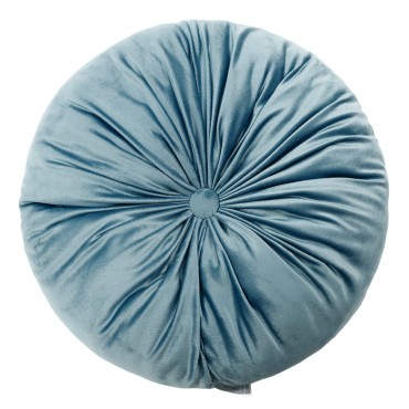  Niebieska Poduszka Welurowa 40x40 SOFT 