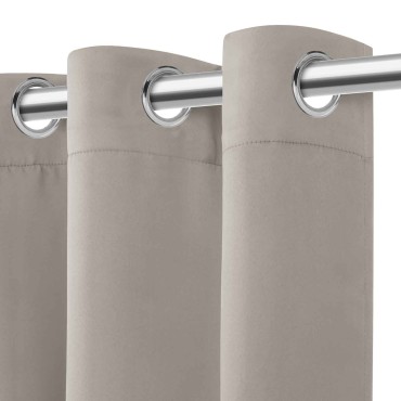 Ciemny Beż Zasłona Zaciemniająca Blackout 140x250 HOLD