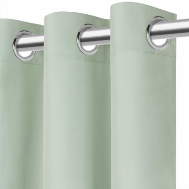 Szałwiowa Zasłona na Przelotkach 140x250 VIVA