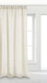 Kremowa Zasłona Do Kuchni Na Taśmie 140x175 VIVA