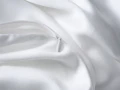 Biała Pościel Jedwabna 160x200 Jednobarwna