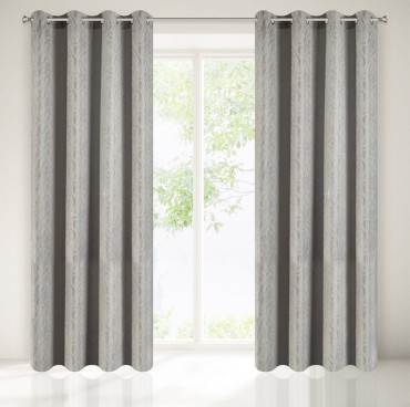 Stalowa Zasłona Dekoracyjna Do Salonu 140x250 PATI