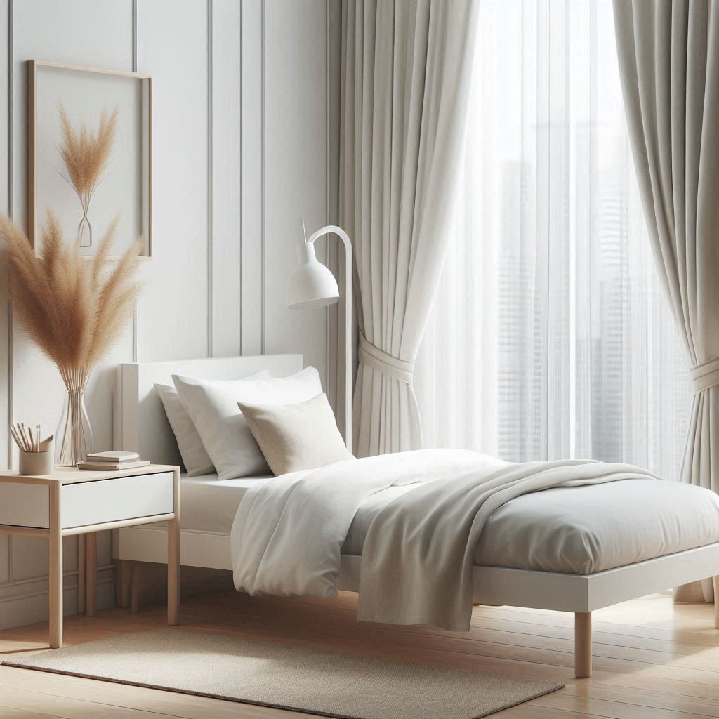 Jak ładnie pościelić łóżko jednoosobowe?