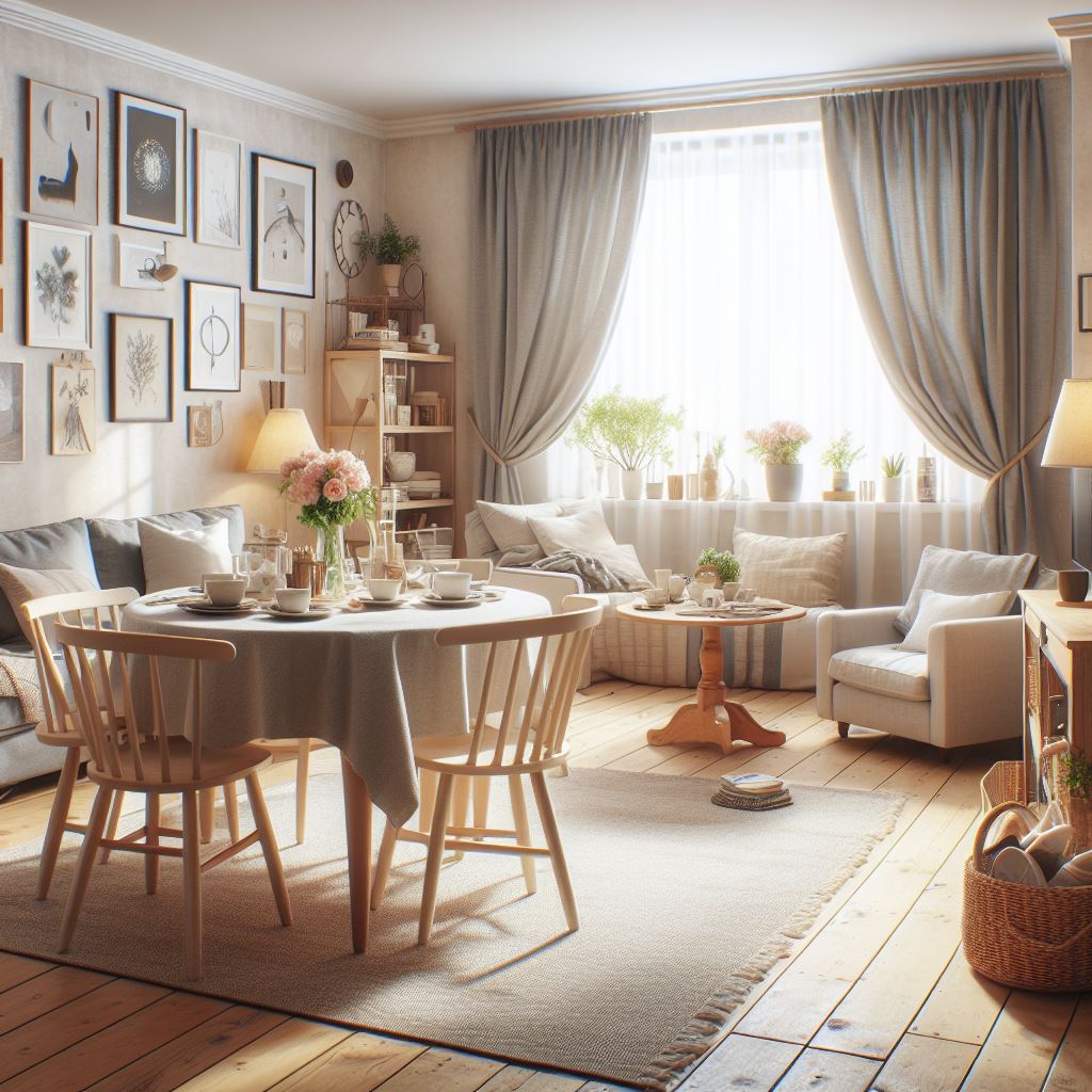 Dekoracja, wystrój stołu w salonie na co dzień - ozdoby, dodatki, przykłady