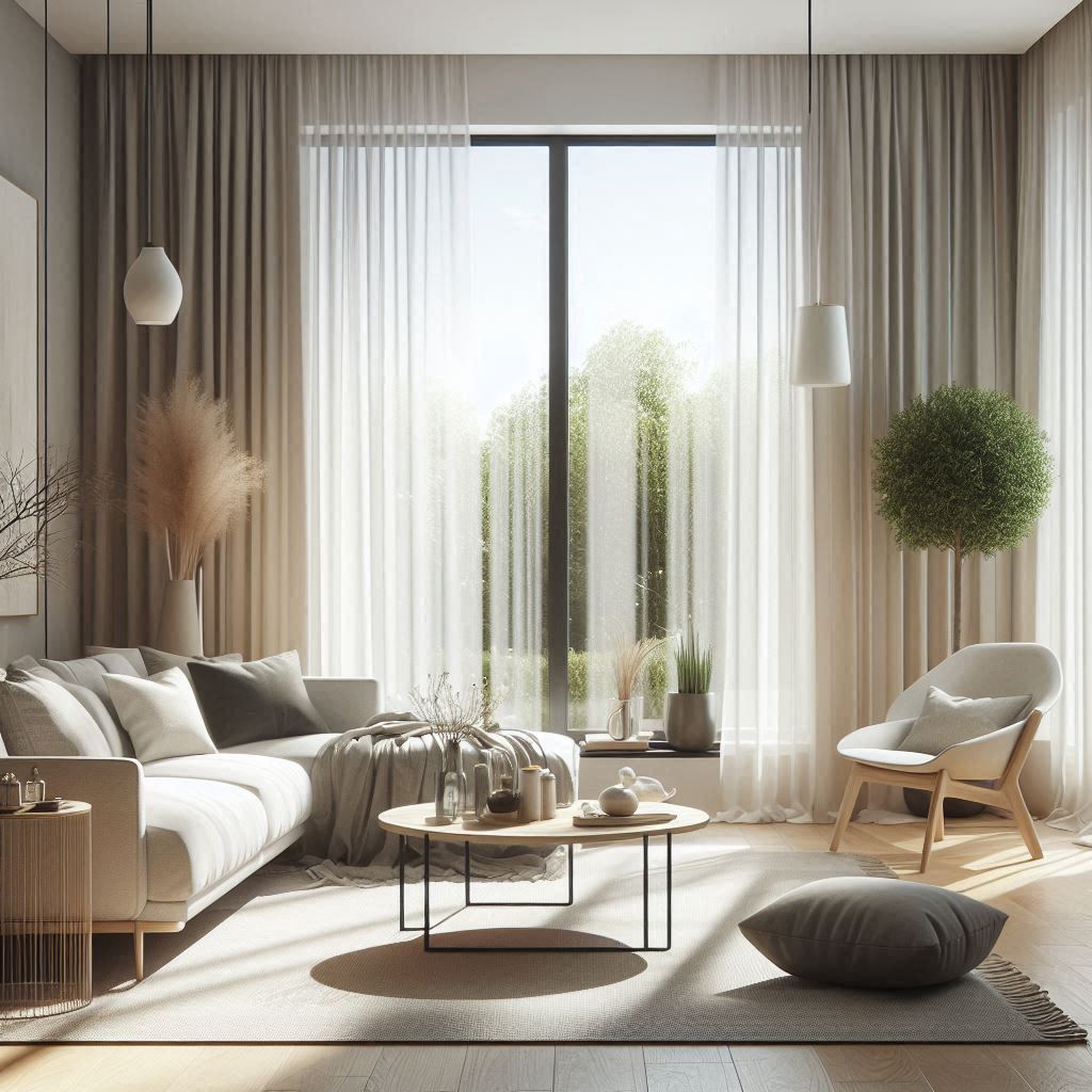 Firany do parapetu czy za parapet?