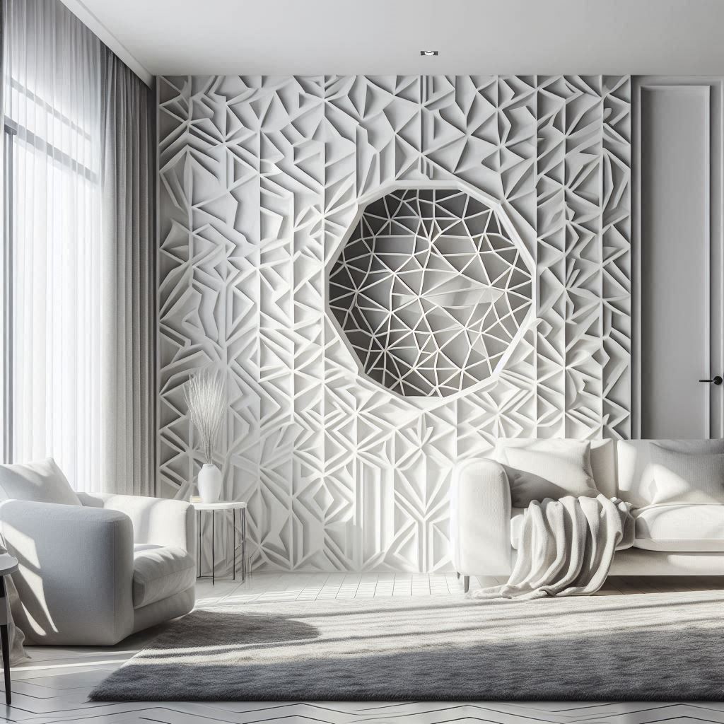 Geometria w aranżacji wnętrz - wzory, motywy geometryczne - we wnętrzach